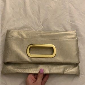 Metallic Gold Clutch